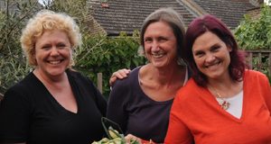 GOING GREEN: Founders (from left) Maria, Jean, Therese