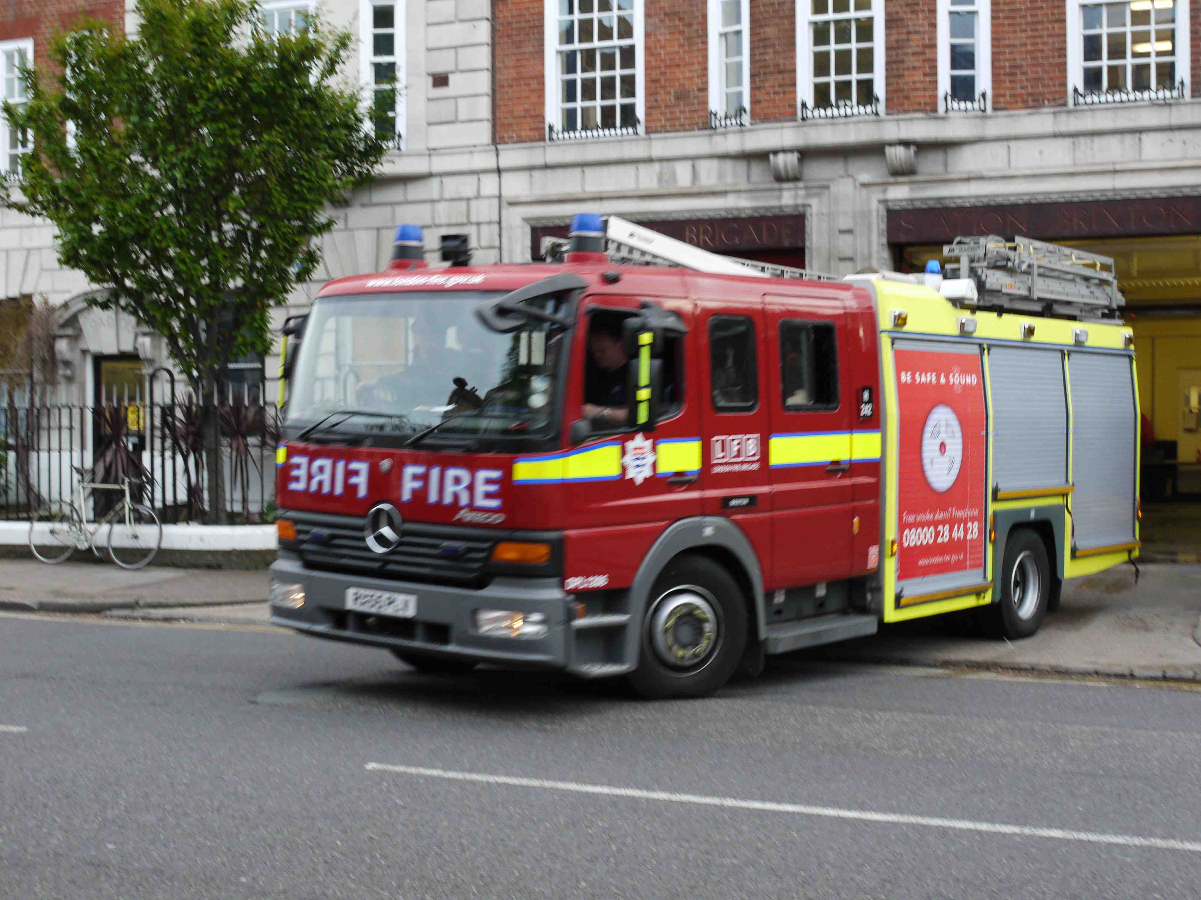 Fire engine from Brixton