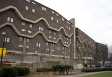 Southwyck House. The Barrier Block.