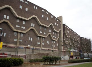 Southwyck House. The Barrier Block.