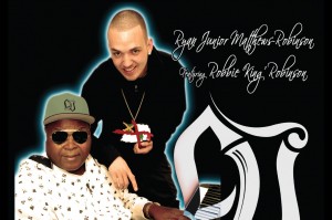 TEAM: Rapper Ragz CV and his grandfather Robbie ‘King’ Johnson