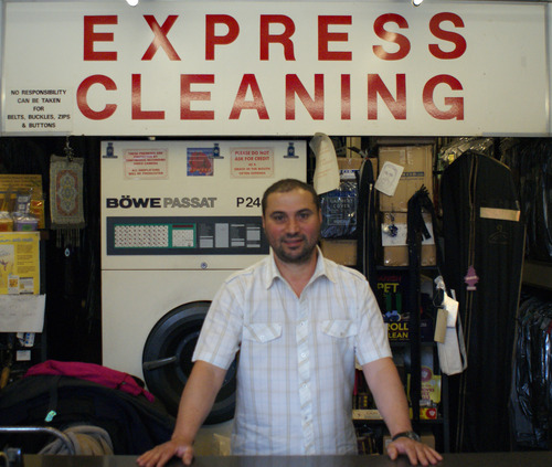 Mario Turan - Poleo Dry Cleaners, Brixton Hill (Credit: Tom O'Neill)