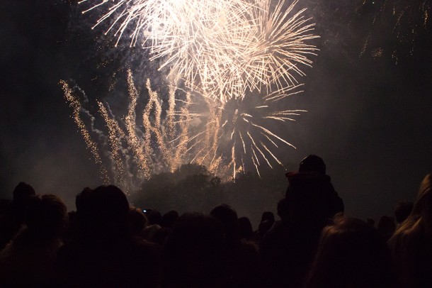Brockwell Park Fireworks Picture by Alistair Hall 