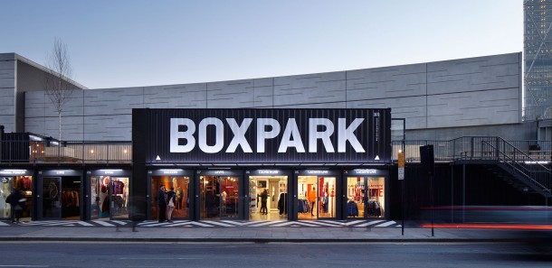 Boxpark, in Shoreditch, is thought to have been the inspiration for the application for a market of shipping containers in central Brixton 
