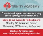 Trinity Academy consultation Advert MPU 17Jan14