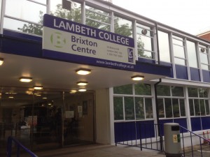 The Lambeth College campus on Brixton Hill