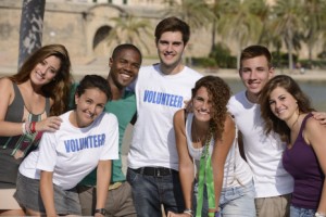 Volunteer student ambassadors. Image courtesy of Eaves