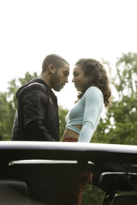 Layla and Troy, played by Jessica Sula and Lucien Laviscount