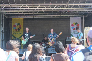 Slow Faction, featuring John Youens (left) on guitar