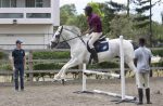 Land Rover ambassador and London 2012 hero, Ben Maher, visited the Ebony Horse Club, Brixton to spend the afternoon with its young members.