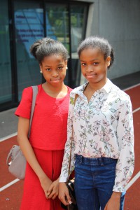 Twins Amarachi (left) and Onyinyechi Orie received outstanding results