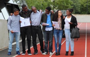 Evelyn Grace Academy students celebrate their results