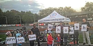 Whoosh cycling event