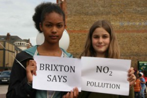 Brixton families and residents protest in September over high pollution levels