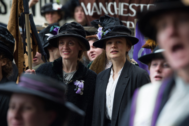 Carey Mulligan stars in festival opener Suffragette. Photo courtesy of Pathé UK