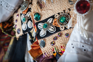 Brixton-made costume detail. Photo by Toby Keane