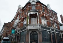 The Half Moon pub in Herne Hill