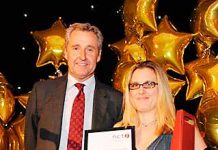 Lambeth College's Journalism Department was recognised as the best fast-track further education course in the UK at last year's NCTJ Skills Conference. Journalism tutor Roz McKenzie was presented with the award by ITV journalist and presenter Mark Austin at the NCTJ Awards Ceremony in November.