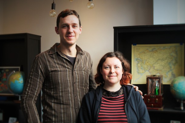 Dave Aldhouse and Mink Ette - founders of Brixton's first room escape game