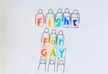 Gay rights poster