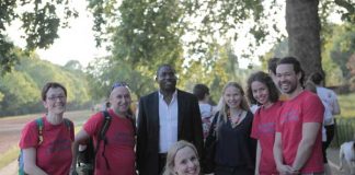 Staff from Lambeth Law Centre with David Lammy MP