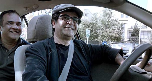 Jafar Panahi in Taxi Tehran