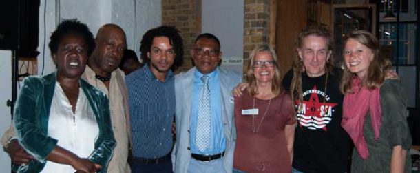 Panelists at the Brixton Fund decision meeting on who gets funding