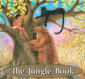 The Jungle Book poster for production at Brockwell Park Walled Garden