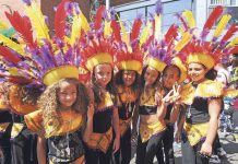 Sunshine Arts International children in carnival costume
