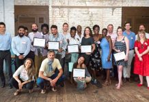 Hatch entrepreneurs graduation at Brixton East