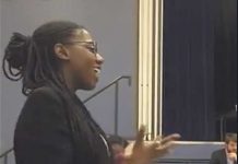 Youth Parliament member Krystelle Stedford