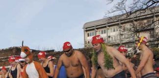 Swimmers for Crisis at Brockwell Lido