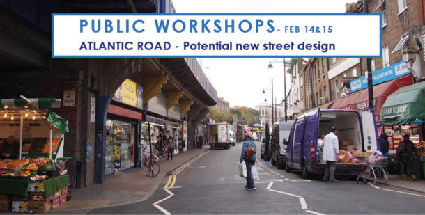 flyer for public consultation on future of Atlantic Road