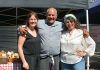 John Gordon of Brixton Market Traders Federation at the market on Sunday with Emma Kendall (Right) and Alex Tildesley, who will continue to help with its management