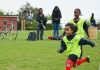 Young St Matthews Project footballer in Brockwell Park