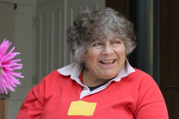 Actor Miriam Margolyes supports Age UK Lambeth's christmas appeal