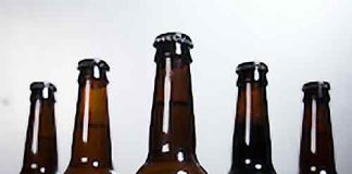 Canopy Bagel Beer bottles