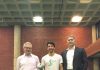Brixton Fencing Chris Tidmarsh, Paul Sanchez Lethem and Dmitry Leus at Brixton Rec