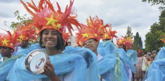 At last year’s show: Samba from União da Mocidade (Union of the Youth) – a music and dance project for 12-19 year olds