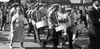 Steel Band marches south London