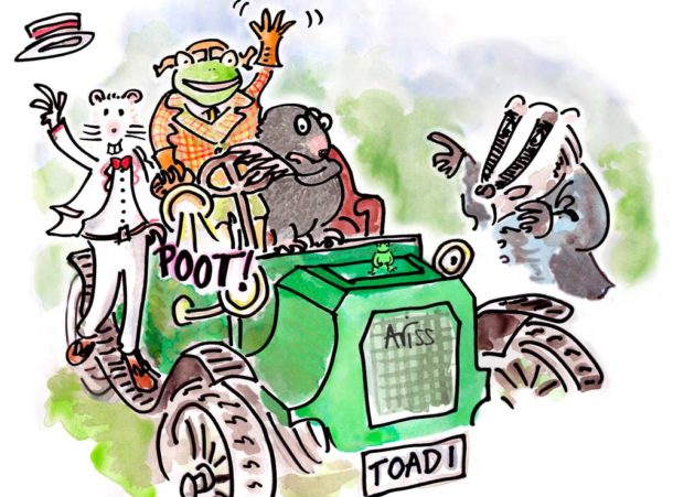 Wind in the Willows illustration