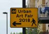 Urban Art Fair sign