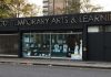 Photo of outside of Contemporary Art & Learning Gallery on Railton Road