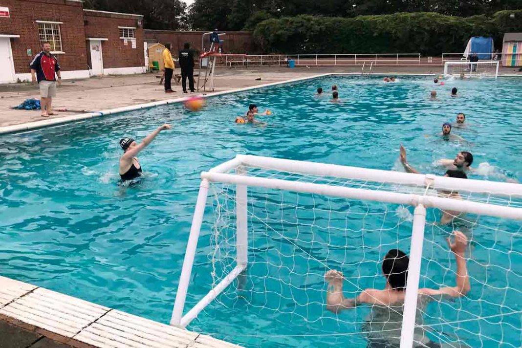 brockwell park swimming