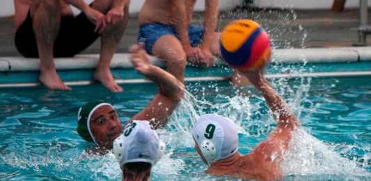 Waterpolo at Brockwell Lido
