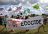 Stop Ecocide banner XR Blackheath event