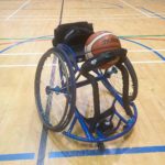 The stolen wheelchair