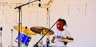 Malachi plays at September's Brockwell Park event