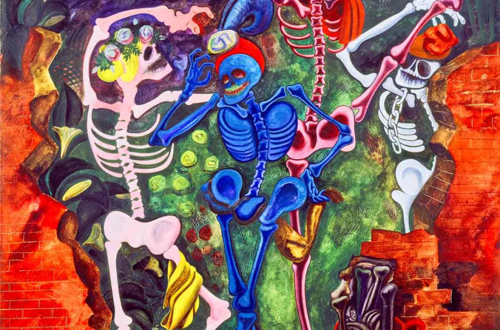 Edward Burra, Dancing Skeletons