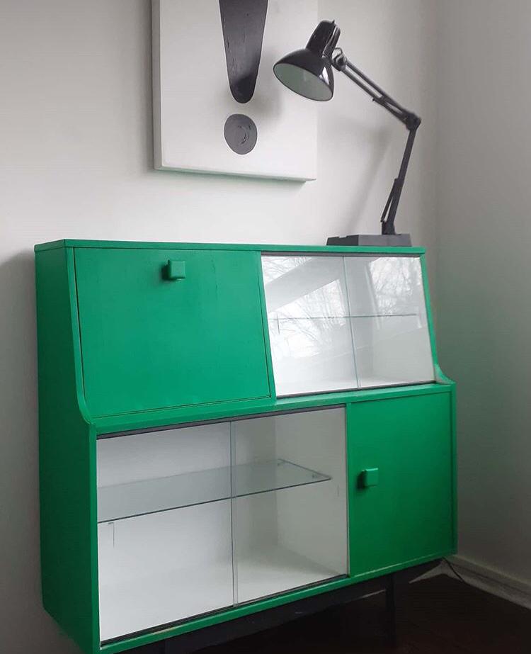 recycled cabinet from charli hogan